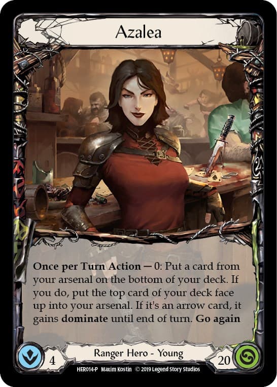 Azalea - HER014 — Flesh and Blood: Promo Cards card