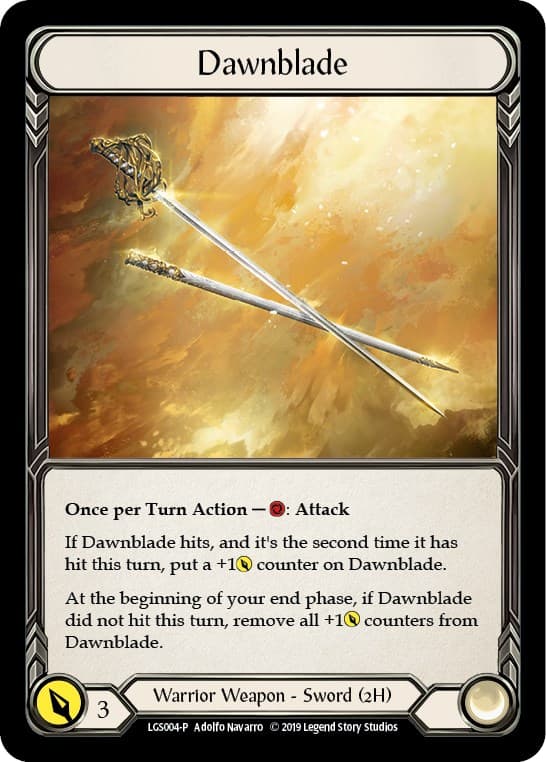Dawnblade - LGS004 — Flesh and Blood: Promo Cards card