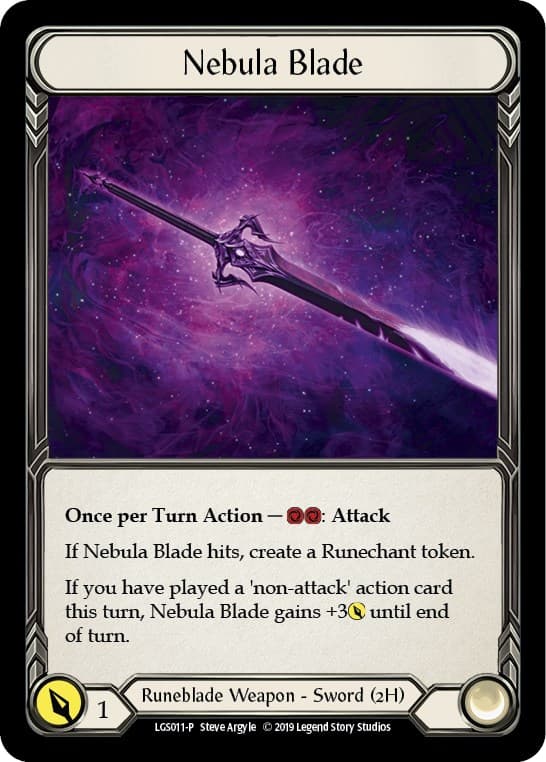 Nebula Blade - LGS011 — Flesh and Blood: Promo Cards card