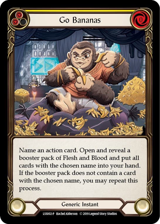 Go Bananas - LSS002 — Flesh and Blood: Promo Cards card
