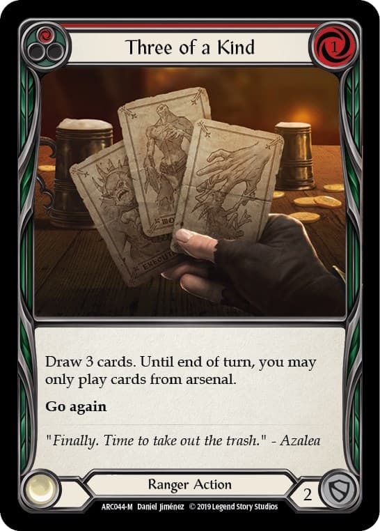 Three of a Kind — Arcane Rising card