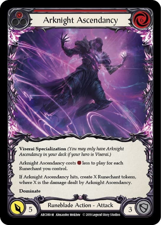 Arknight Ascendancy — Arcane Rising card