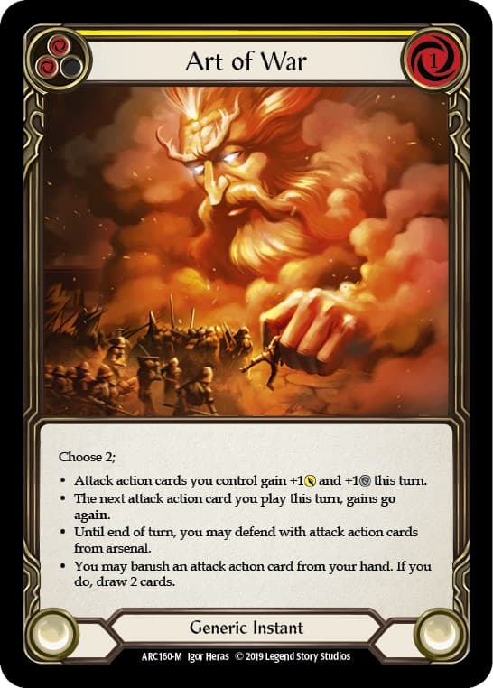 Art of War — Arcane Rising card