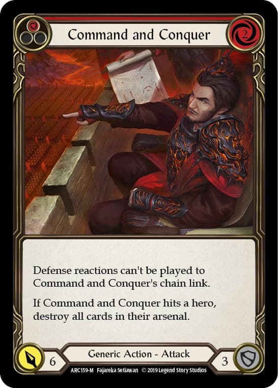 Command and Conquer — Arcane Rising card