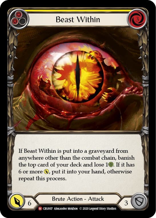 Beast Within — Crucible of War card