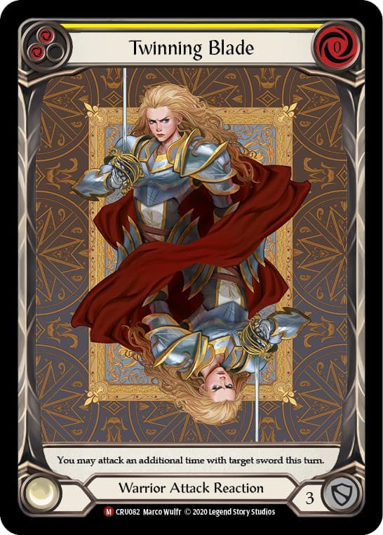 Twinning Blade (Extended Art) — Crucible of War card