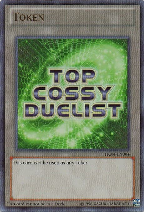 Token: Top Ranked COSSY Duelist (Green) — Yu-Gi-Oh! Tokens card