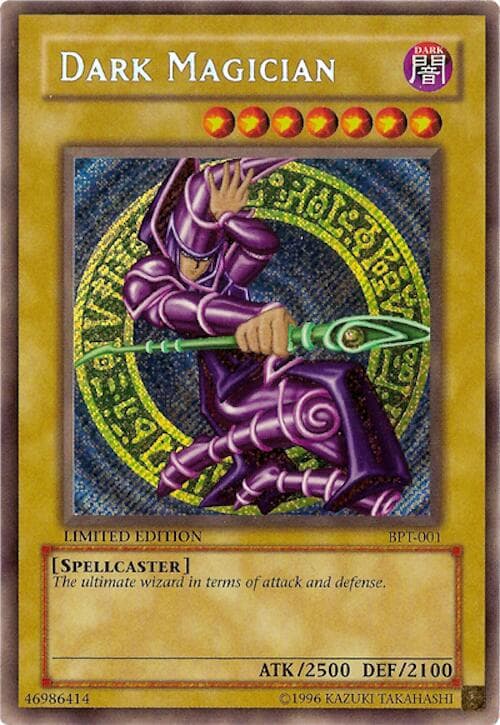 Dark Magician — 2002 Collectors Tin card