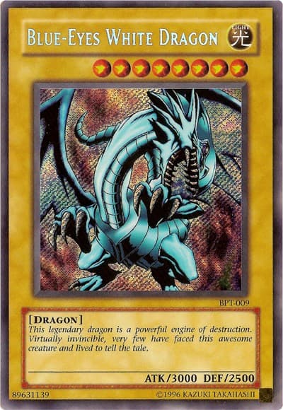 Blue-Eyes White Dragon — 2003 Collectors Tin card