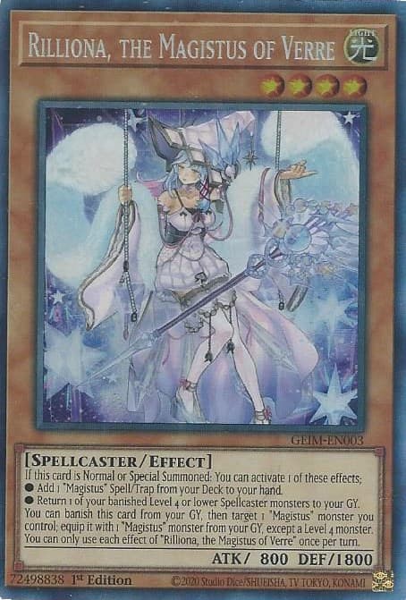 Rilliona, the Magistus of Verre (CR) — Genesis Impact card