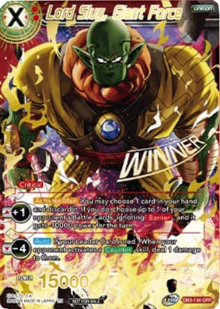 Lord Slug, Giant Force (Winner Stamped) — Tournament Promotion Cards card