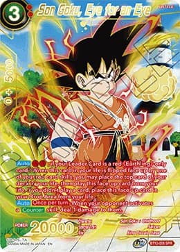 Son Goku, Eye for an Eye (SPR) — Vicious Rejuvenation card
