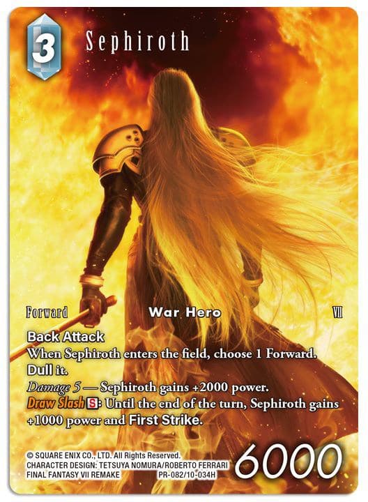 Sephiroth (Full Art) — FF: Promo Cards card