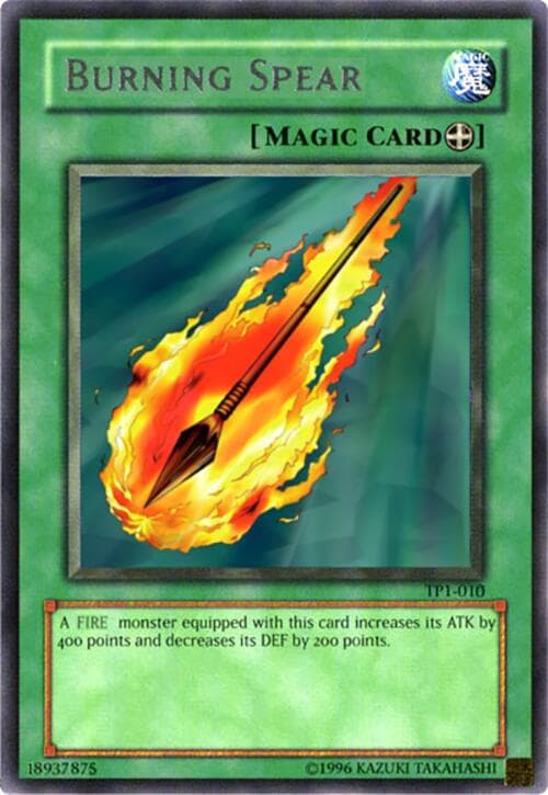Burning Spear — Tournament Pack 1 card