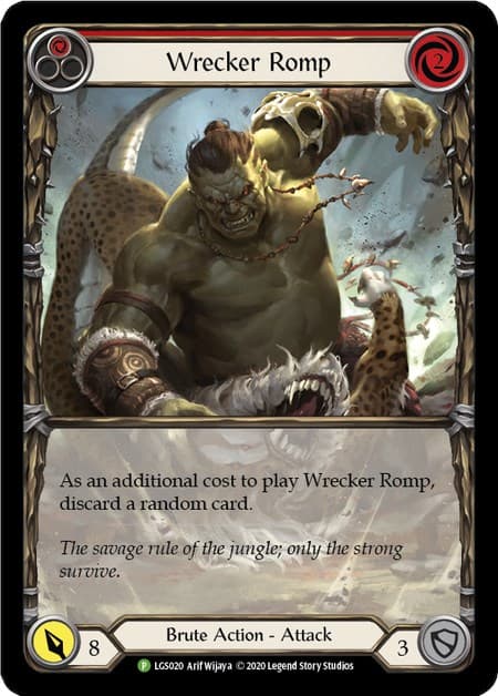 Wrecker Romp (Red) - LGS020 — Flesh and Blood: Promo Cards card