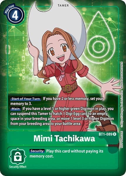 Mimi Tachikawa (Box Topper) — Release Special Booster 1.0 card