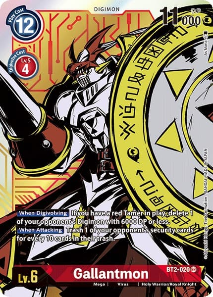 Gallantmon (Alternate Art) — Release Special Booster 1.0 card