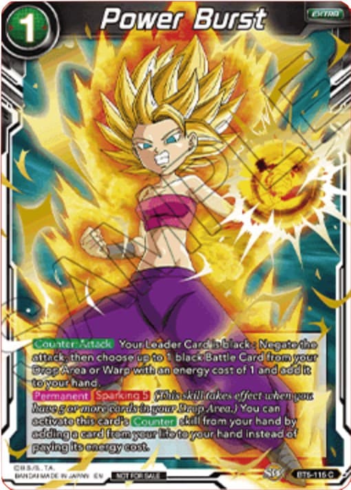 Power Burst (Gold Stamped) — Tournament Promotion Cards card