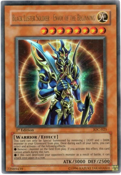 Black Luster Soldier - Envoy of the Beginning — Invasion of Chaos card