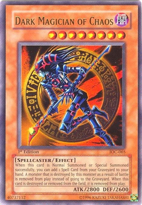 Dark Magician of Chaos — Invasion of Chaos card