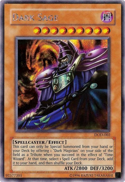 Dark Sage — Dawn of Destiny Xbox card