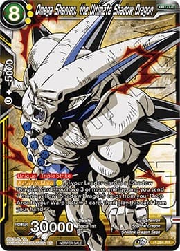 Omega Shenron, the Ultimate Shadow Dragon (Unison Warrior Series Tournament Pack Vol.3) (Winner Stamped) — Tournament Promotion Cards card