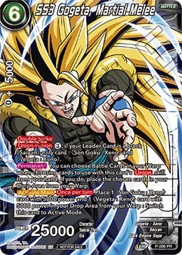SS3 Gogeta, Martial Melee (Unison Warrior Series Tournament Pack Vol.3) (Winner Stamped) — Tournament Promotion Cards card