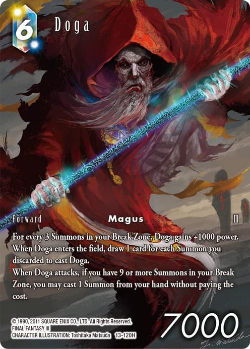 Doga (Full Art) — Opus XIII: Crystal Radiance card