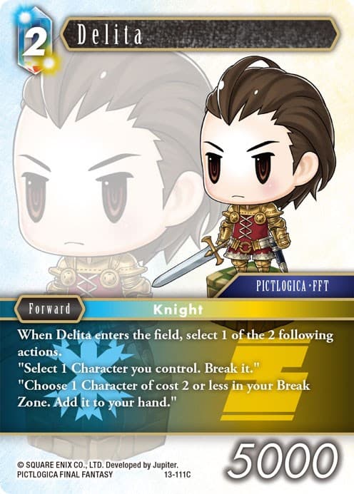 Delita — Opus XIII: Crystal Radiance card