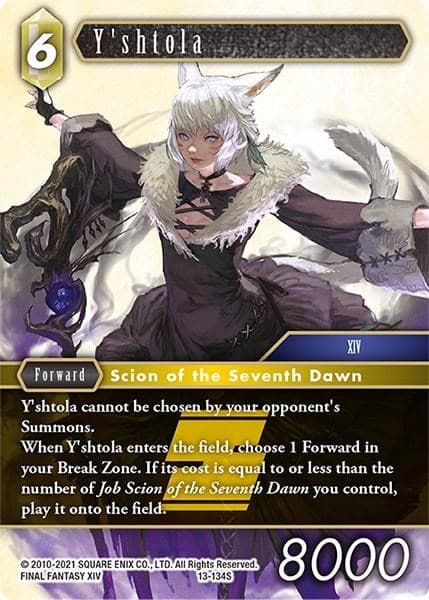 Y'shtola — Opus XIII: Crystal Radiance card