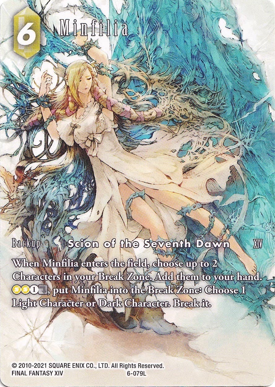 Minfilia - 6-079L (Full Art) — Deck Exclusive Cards card
