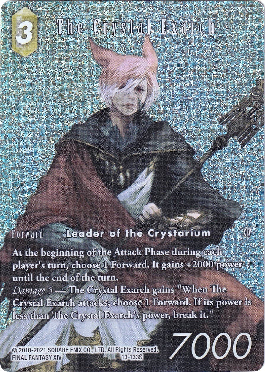 The Crystal Exarch (Full Art) — Opus XIII: Crystal Radiance card