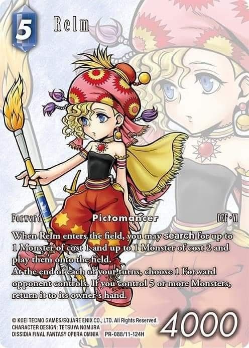 Relm — FF: Promo Cards card
