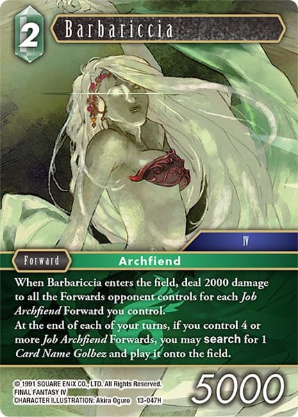 Barbariccia — Opus XIII: Crystal Radiance card