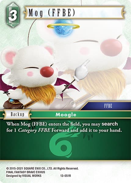 Mog (FFBE) — Opus XIII: Crystal Radiance card