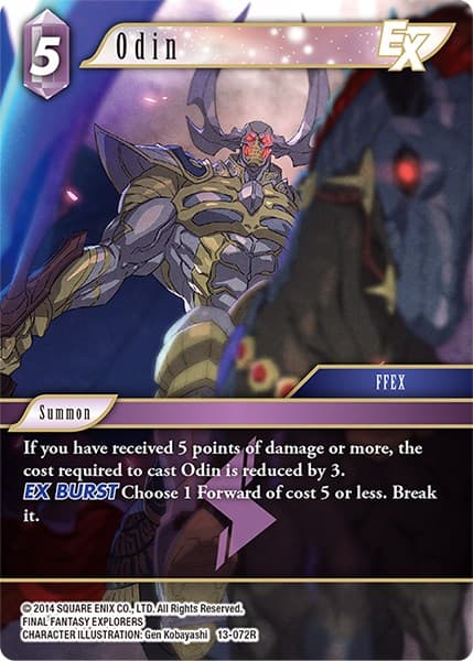 Odin EX — Opus XIII: Crystal Radiance card