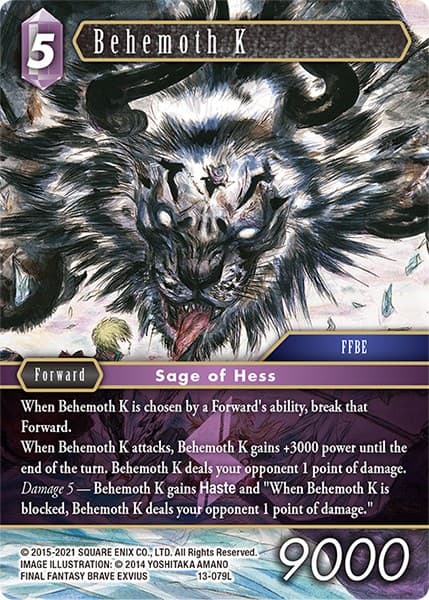 Behemoth K — Opus XIII: Crystal Radiance card