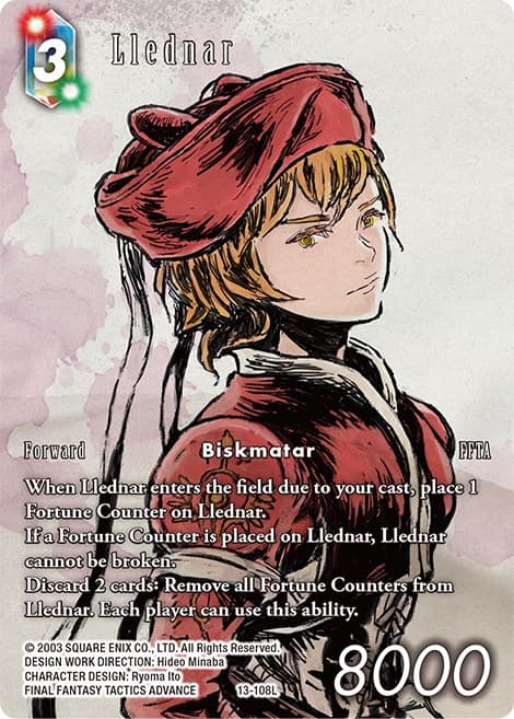 Llednar (Full Art) — Opus XIII: Crystal Radiance card