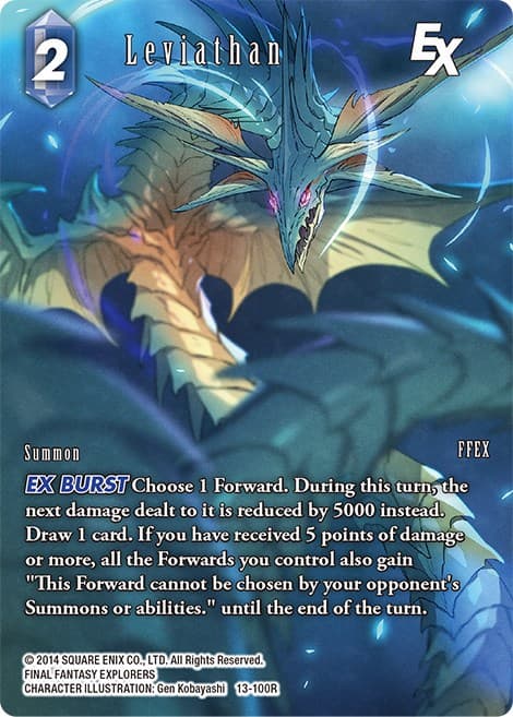 Leviathan EX (Full Art) — Opus XIII: Crystal Radiance card