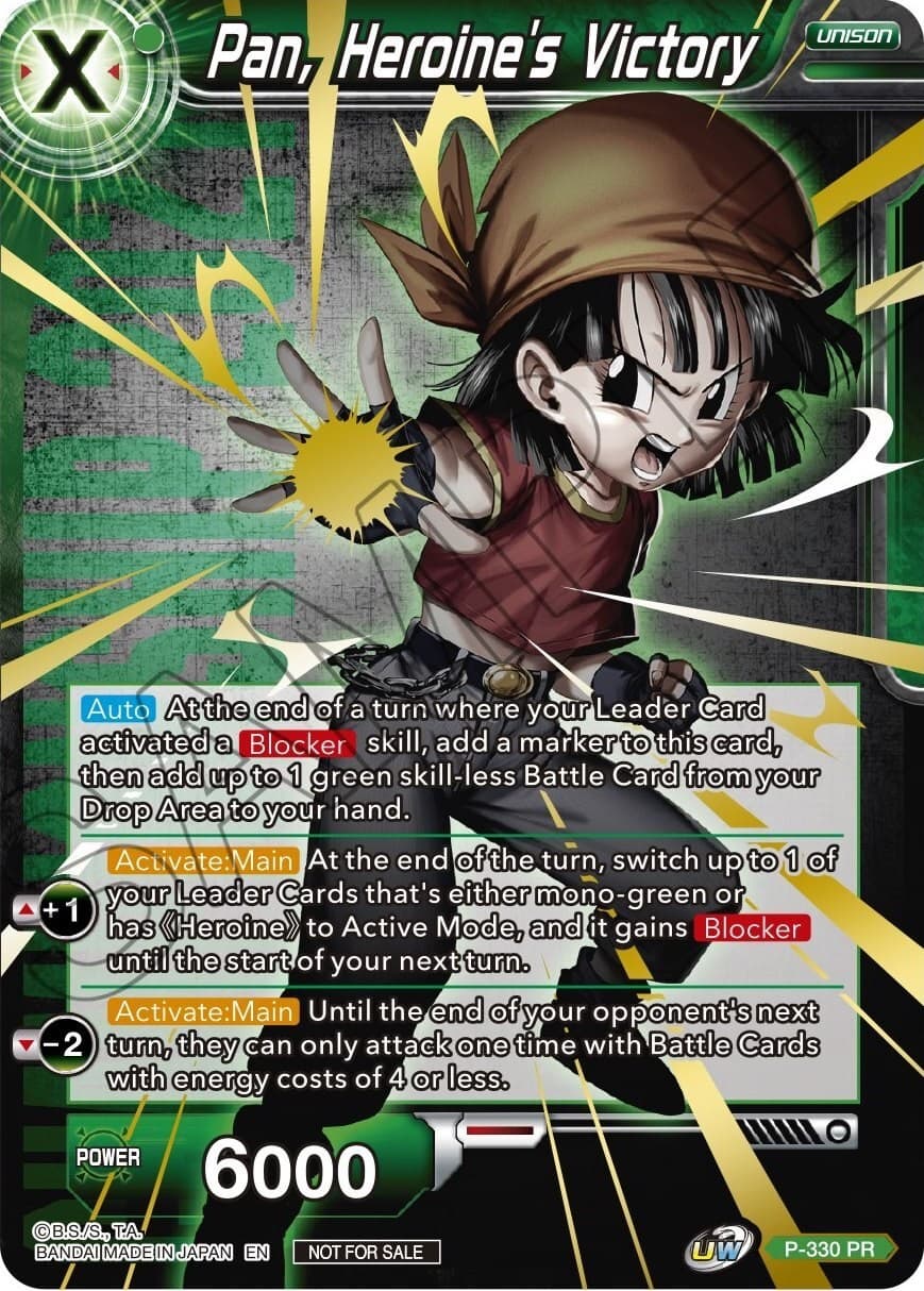 Pan, Heroine's Victory (Championship Pack 2021 Vol.1) (Winner Gold Stamped) — Promotion Cards card