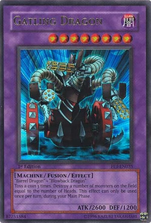 Gatling Dragon — Flaming Eternity card