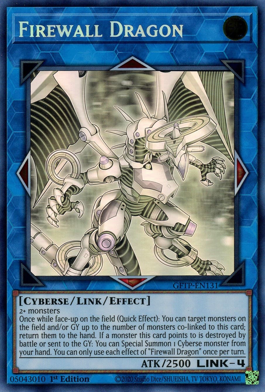 Firewall Dragon (Ghost Rare) — Ghosts From the Past card