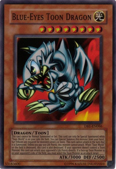 Blue-Eyes Toon Dragon — Dark Beginning 1 card