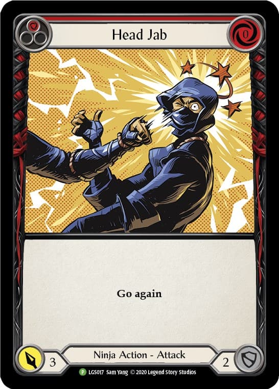 Head Jab (Red) - LGS017 — Flesh and Blood: Promo Cards card