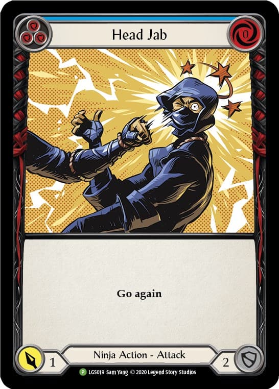 Head Jab (Blue) - LGS019 — Flesh and Blood: Promo Cards card