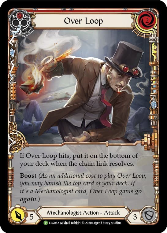 Over Loop (Red) - LGS032 — Flesh and Blood: Promo Cards card