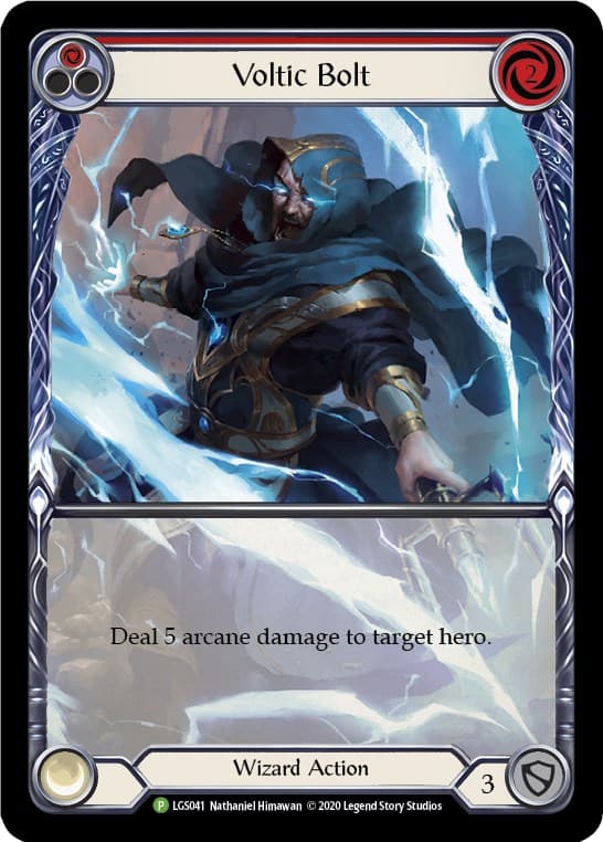 Voltic Bolt (Red) - LGS041 — Flesh and Blood: Promo Cards card