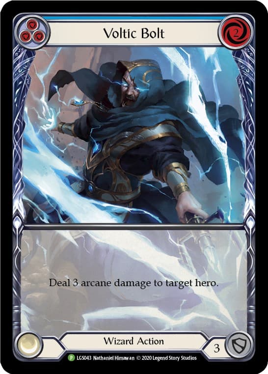 Voltic Bolt (Blue) - LGS043 — Flesh and Blood: Promo Cards card