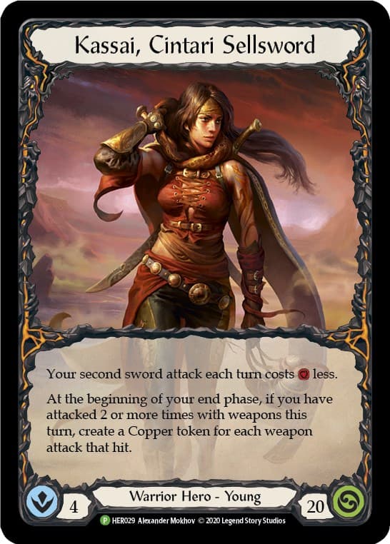 Kassai, Cintari Sellsword - HER029 — Flesh and Blood: Promo Cards card