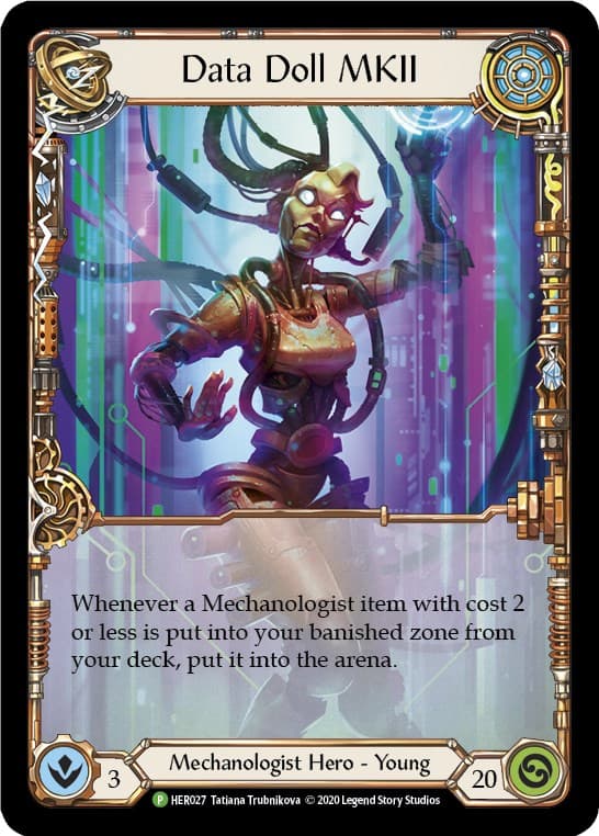 Data Doll MKII - HER027 — Flesh and Blood: Promo Cards card